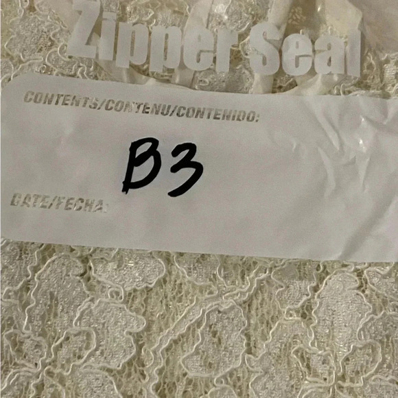 Wilfred women’s cream lace racerback Fairycore bohemian casual lightweight top M - Picture 8 of 8